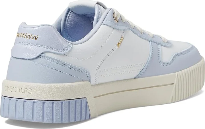 SKECHERS Jade - Best In Class Women's Shoes White/Blue : 9.5 B - Medium, Synthetic - Image 4