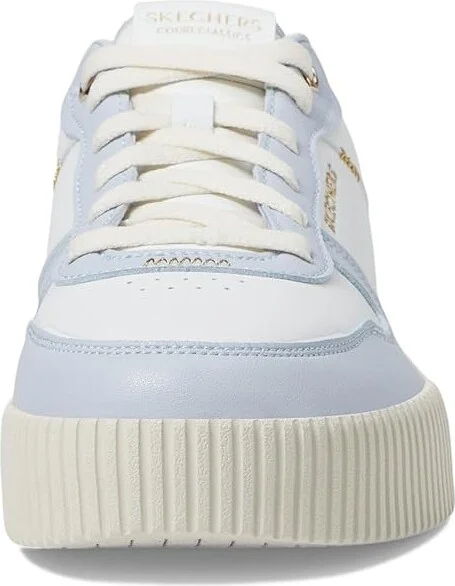 SKECHERS Jade - Best In Class Women's Shoes White/Blue : 9.5 B - Medium, Synthetic - Image 5