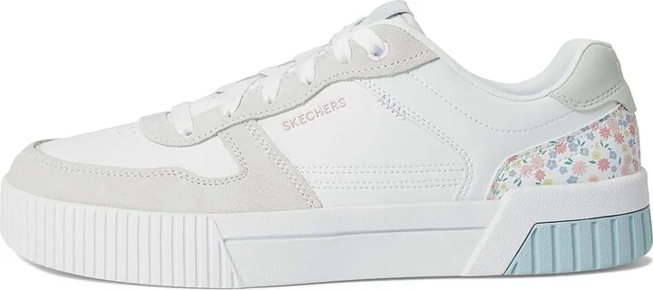 SKECHERS Jade Women's Shoes White/Multi : 5.5 B - Medium, Suede - Image 6