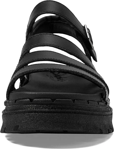 SKECHERS Jammers - Poppin' Women's Shoes Black/Black : 9 B - Medium, Leather - Image 2