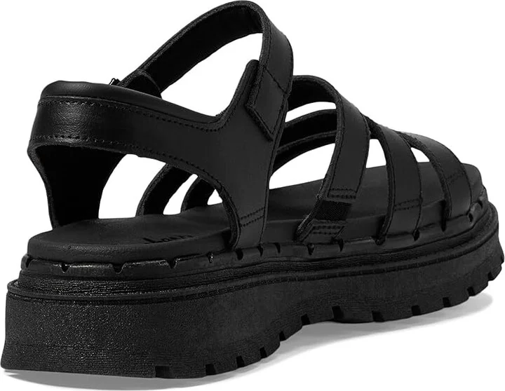 SKECHERS Jammers - Poppin' Women's Shoes Black/Black : 9 B - Medium, Leather - Image 4