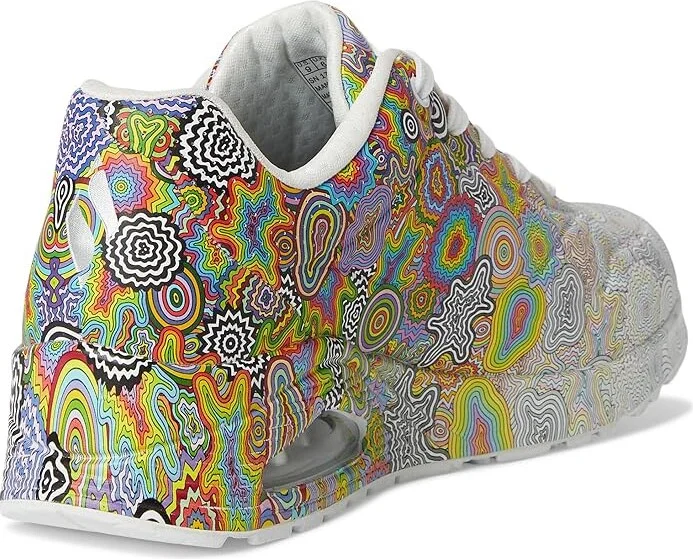 SKECHERS Jenn Stark: Uno Women's Shoes Mulitcolor : 9 B - Medium, Rubber/Synthetic - Image 4
