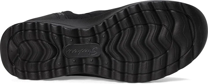 SKECHERS Lovely Vibe - Autumn Leaves Hands Free Slip-Ins Women's Boots Black : 5 B - Medium, Leather - Image 3