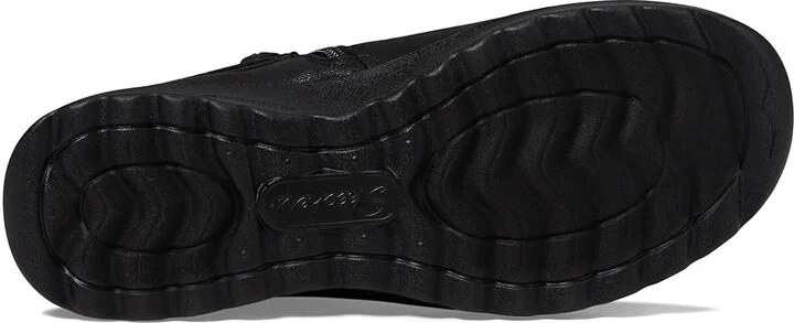 SKECHERS Lovely Vibe - Moonlight Women's Boots Black : 10 B - Medium, Leather/Rubber - Image 3