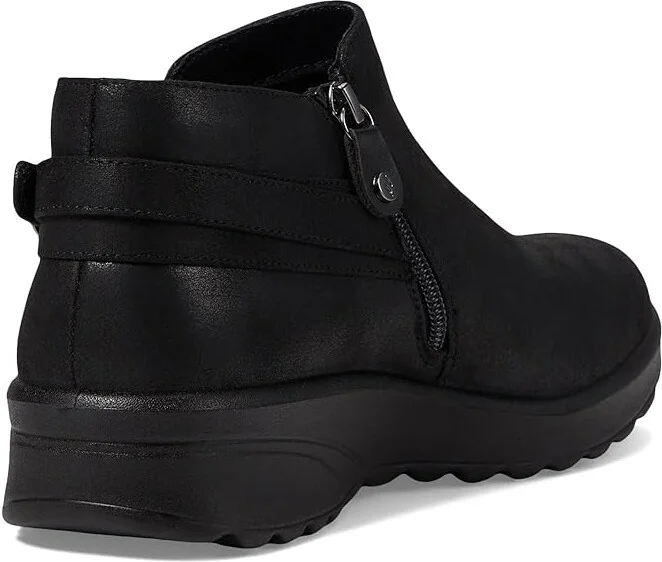 SKECHERS Lovely Vibe - Moonlight Women's Boots Black : 10 B - Medium, Leather/Rubber - Image 4