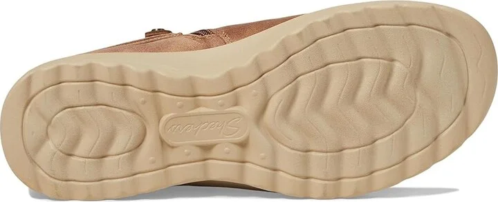 SKECHERS Lovely Vibe - Moonlight Women's Boots Tan : 9.5 B - Medium, Leather/Rubber - Image 3