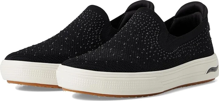 SKECHERS Martha Stewart:Arch Fit Arcade Women's Shoes Black : 6.5 B - Medium