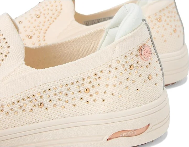 SKECHERS Martha Stewart:Arch Fit Arcade Women's Shoes White : 11 B - Medium - Image 7