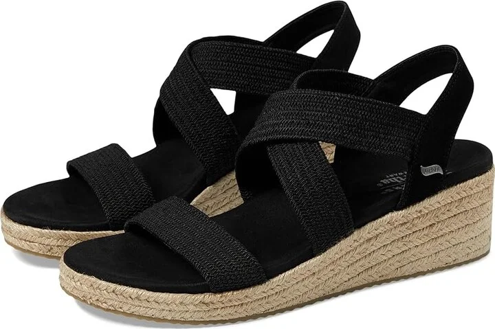 SKECHERS Martha Stewart - Arch Fit Beverlee -Brentwood Women's Shoes Black : 6 B - Medium, Rubber/Synthetic