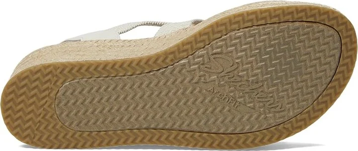 SKECHERS Martha Stewart - Arch Fit Beverlee -Brentwood Women's Shoes Off-White : 6 B - Medium, Rubber/Synthetic - Image 3