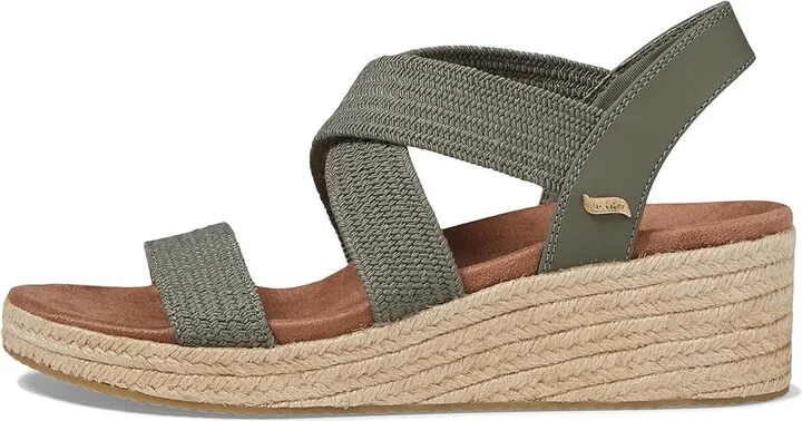 SKECHERS Martha Stewart - Arch Fit Beverlee -Brentwood Women's Shoes Olive : 5 B - Medium, Rubber/Synthetic - Image 5