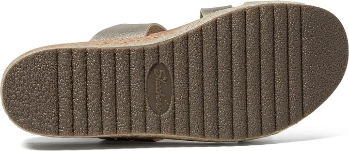 SKECHERS Martha Stewart - Breezie Shiny Luster Women's Shoes Gold : 10 B - Medium, Synthetic - Image 3