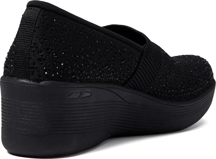 SKECHERS Martha Stewart - Pier Lite - Reflection Women's Shoes Black/Black : 5 B - Medium, Textile - Image 4