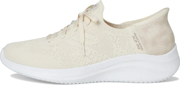SKECHERS Martha Stewart - Ultra Flex 3.0 -Back On Track - HANDS FREE SLIP-INS Women's Shoes Off-White : 6 B - Medium, Synthetic - Image 6