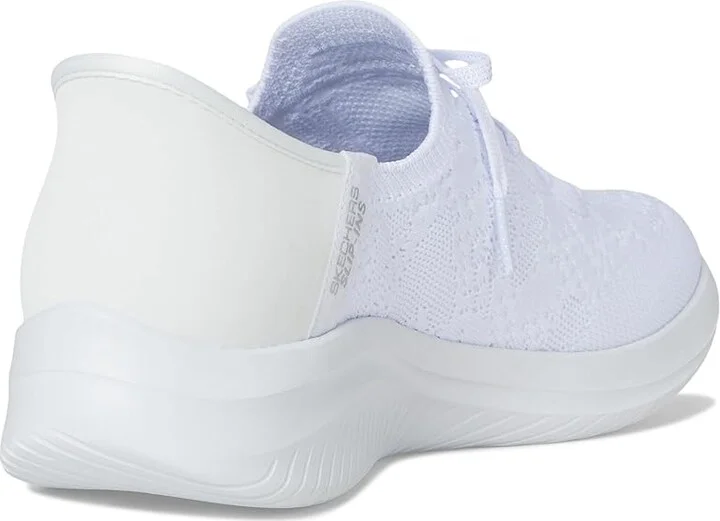 SKECHERS Martha Stewart - Ultra Flex 3.0 -Back On Track - HANDS FREE SLIP-INS Women's Shoes White : 7 B - Medium, Synthetic - Image 4