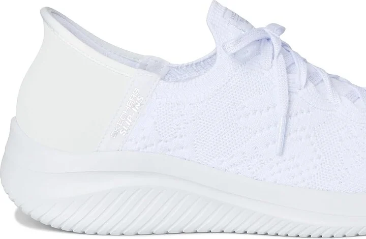 SKECHERS Martha Stewart - Ultra Flex 3.0 -Back On Track - HANDS FREE SLIP-INS Women's Shoes White : 7 B - Medium, Synthetic - Image 7