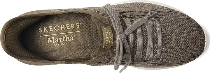 SKECHERS Martha Stewart - Ultra Flex 3.0 - Day Light Hands Free Slip-Ins Women's Shoes Olive : 5 B - Medium, Rubber - Image 2