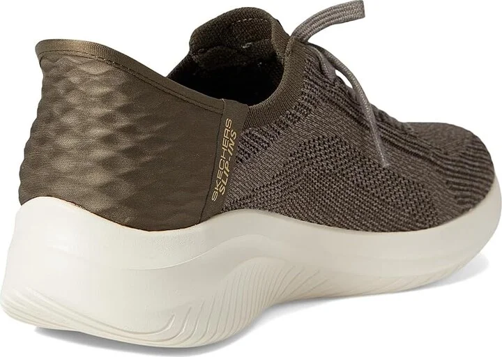 SKECHERS Martha Stewart - Ultra Flex 3.0 - Day Light Hands Free Slip-Ins Women's Shoes Olive : 5 B - Medium, Rubber - Image 4