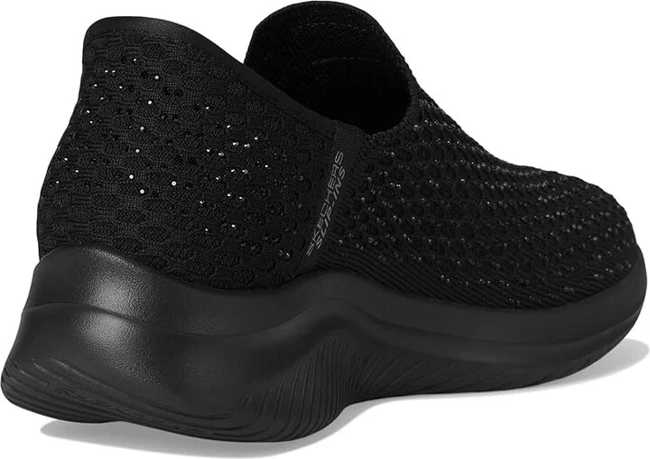 SKECHERS Martha Stewart Ultra Flex 3.0 - Dazzling Hands Free Slip-Ins Women's Shoes Black : 5.5 B - Medium, Mesh - Image 4