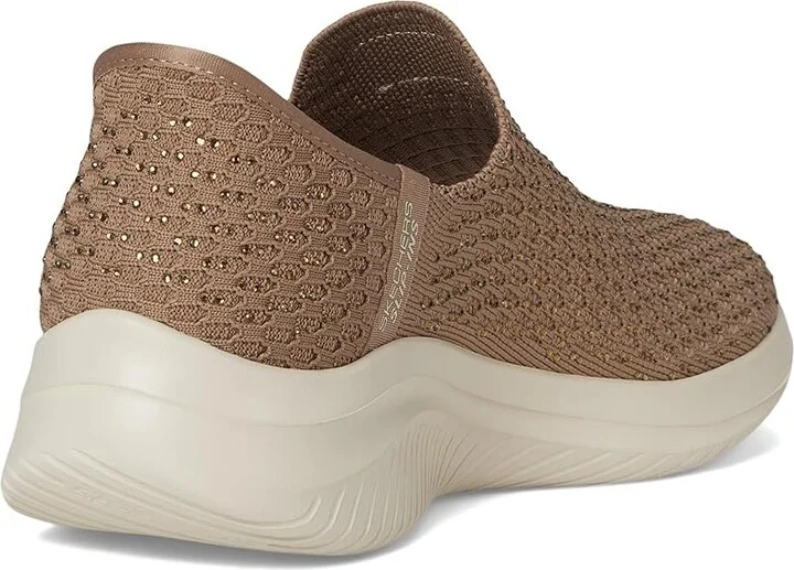 SKECHERS Martha Stewart Ultra Flex 3.0 - Dazzling Hands Free Slip-Ins Women's Shoes Mocha : 5.5 B - Medium, Mesh - Image 4