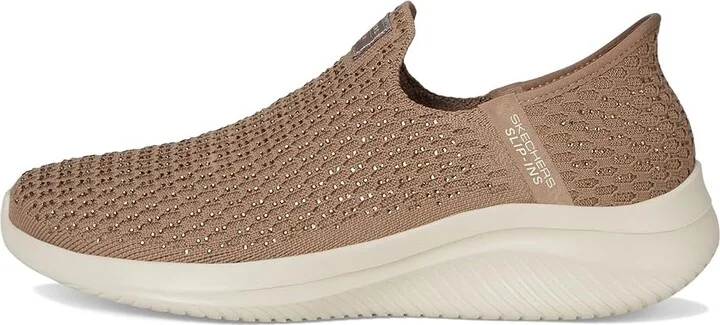 SKECHERS Martha Stewart Ultra Flex 3.0 - Dazzling Hands Free Slip-Ins Women's Shoes Mocha : 5.5 B - Medium, Mesh - Image 6