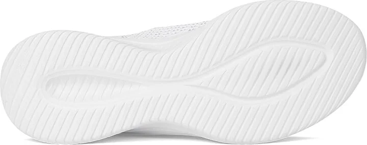 SKECHERS Martha Stewart Ultra Flex 3.0 - Dazzling Hands Free Slip-Ins Women's Shoes White Silver : 9.5 B - Medium, Mesh - Image 3
