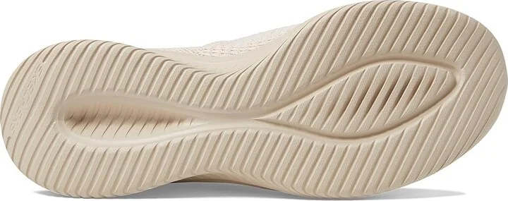 SKECHERS Martha Stewart Ultra Flex 3.0 - Neptune Hands Free Slip-Ins Women's Shoes Natural : 5 B - Medium, Textile - Image 3