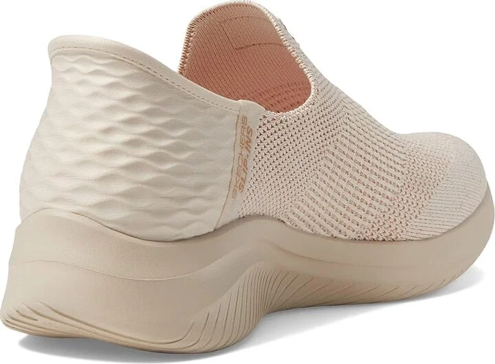 SKECHERS Martha Stewart Ultra Flex 3.0 - Neptune Hands Free Slip-Ins Women's Shoes Natural : 5 B - Medium, Textile - Image 4