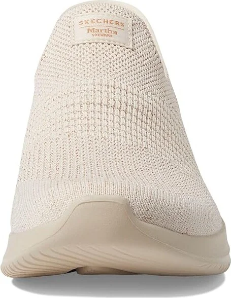 SKECHERS Martha Stewart Ultra Flex 3.0 - Neptune Hands Free Slip-Ins Women's Shoes Natural : 5 B - Medium, Textile - Image 5