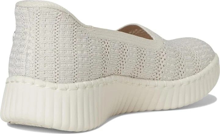 SKECHERS Martha Stewart Wilshire Blvd - Glimmer Step Hands Free Slip-Ins Women's Shoes Natural : 9.5 B - Medium, Synthetic - Image 4