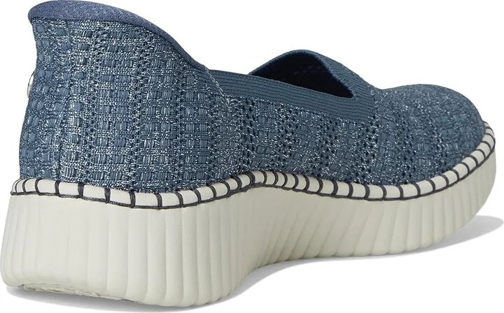 SKECHERS Martha Stewart Wilshire Blvd - Glimmer Step Hands Free Slip-Ins Women's Shoes Slate : 8 B - Medium, Synthetic - Image 4