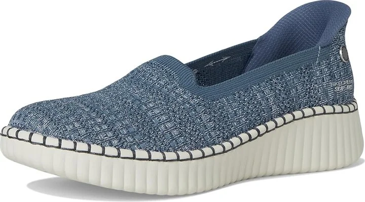 SKECHERS Martha Stewart Wilshire Blvd - Glimmer Step Hands Free Slip-Ins Women's Shoes Slate : 8 B - Medium, Synthetic - Image 5
