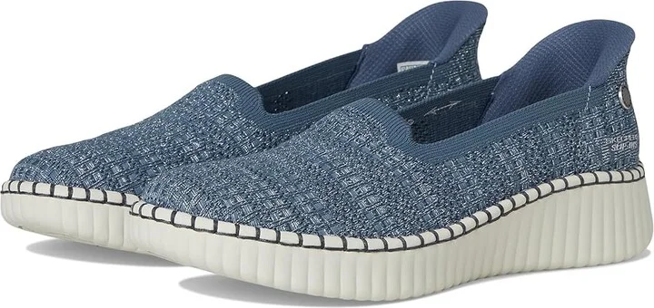 SKECHERS Martha Stewart Wilshire Blvd - Glimmer Step Hands Free Slip-Ins Women's Shoes Slate : 8 B - Medium, Synthetic