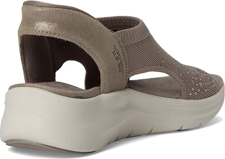 SKECHERS Martha Stewart's Arch Fit 2.0 - Star Dust Women's Sandals Dark Taupe : 10 B - Medium, Leather - Image 4