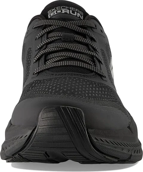SKECHERS Max Cushion Premier 2.0 Vantage Men's Shoes Black/Charcoal : 10.5 E - Wide, Textile - Image 3