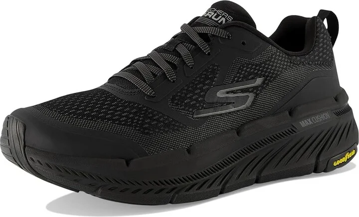 SKECHERS Max Cushion Premier 2.0 Vantage Men's Shoes Black/Charcoal : 10.5 E - Wide, Textile - Image 7
