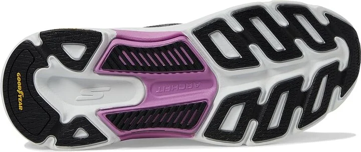 SKECHERS Max Cushioning Arch Fit 2.0 Adelphi Hands Free Slip-Ins Women's Shoes Black/Lavender : 6.5 B - Medium, Textile - Image 3