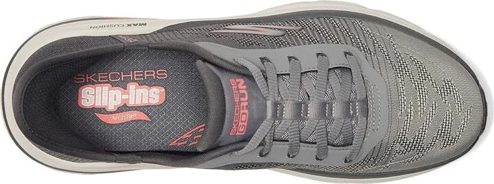 SKECHERS Max Cushioning Arch Fit 2.0 Adelphi Hands Free Slip-Ins Women's Shoes Gray/Coral : 9 B - Medium - Image 2