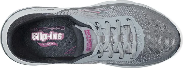 SKECHERS Max Cushioning Arch Fit 2.0 Adelphi Hands Free Slip-Ins Women's Shoes Navy/Pink : 7 B - Medium, Textile - Image 2
