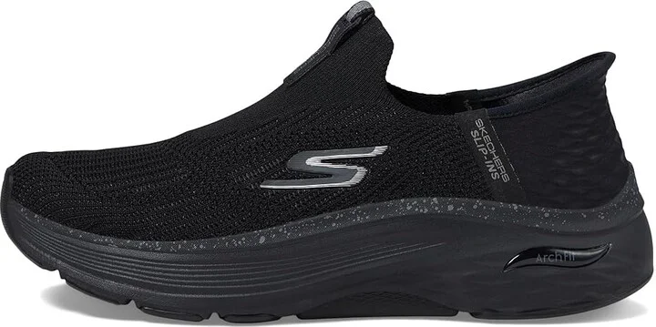 SKECHERS Max Cushioning Arch Fit Fluidity Hands Free Slip-Ins Women's Shoes Black : 5 D - Wide, Textile - Image 6