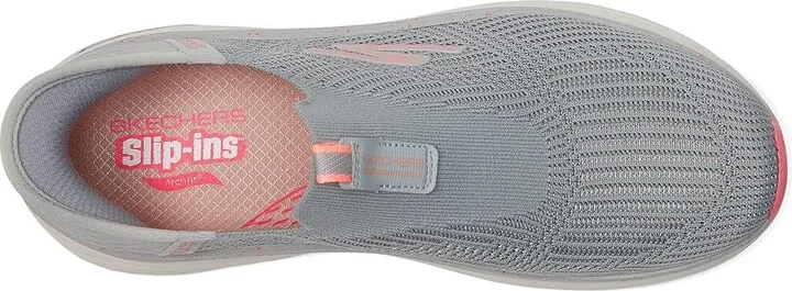 SKECHERS Max Cushioning Arch Fit Fluidity Hands Free Slip-Ins Women's Shoes Gray/Pink : 6.5 B - Medium, Textile - Image 2