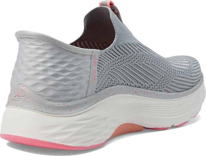 SKECHERS Max Cushioning Arch Fit Fluidity Hands Free Slip-Ins Women's Shoes Gray/Pink : 6.5 B - Medium, Textile - Image 4