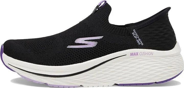 SKECHERS Max Cushioning Elite 2.0 Eternal Hands Free Slip-Ins Women's Shoes Black/Purple : 8 B - Medium - Image 6