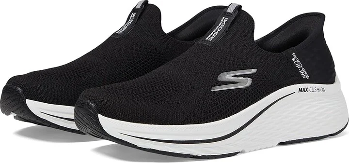 SKECHERS Max Cushioning Elite 2.0 Eternal Hands Free Slip-Ins Women's Shoes Black/White : 5 B - Medium