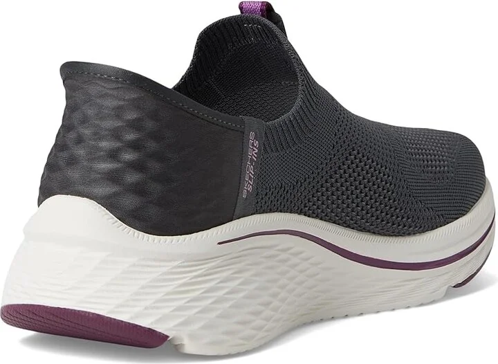 SKECHERS Max Cushioning Elite 2.0 Eternal Hands Free Slip-Ins Women's Shoes Charcoal/Burgundy : 11 B - Medium - Image 4