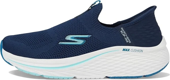 SKECHERS Max Cushioning Elite 2.0 Eternal Hands Free Slip-Ins Women's Shoes Navy/Blue : 6 B - Medium - Image 6