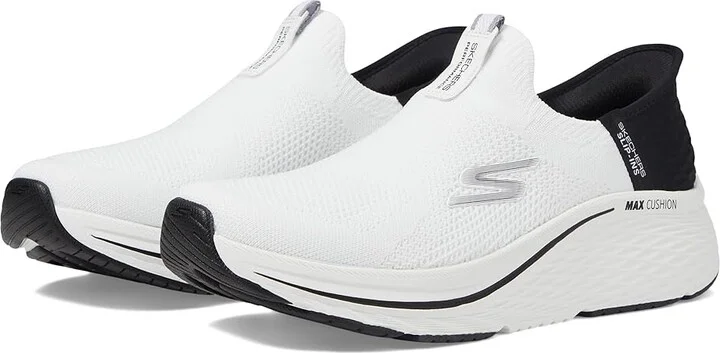 SKECHERS Max Cushioning Elite 2.0 Eternal Hands Free Slip-Ins Women's Shoes White/Black : 7 B - Medium