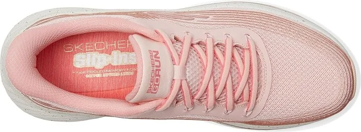 SKECHERS Max Cushioning Elite 2.0 Kaplan Hands Free Slip-Ins Women's Shoes Light Pink/Rose Gold : 11 B - Medium, Rubber/Textile - Image 2