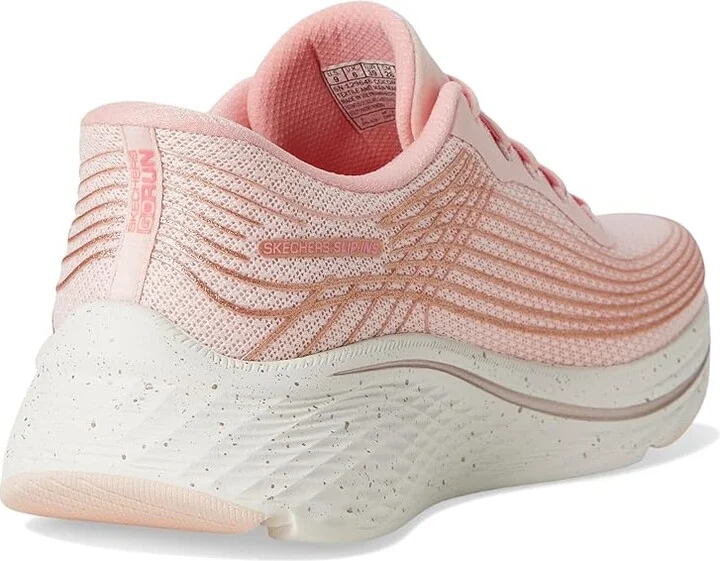 SKECHERS Max Cushioning Elite 2.0 Kaplan Hands Free Slip-Ins Women's Shoes Light Pink/Rose Gold : 11 B - Medium, Rubber/Textile - Image 4