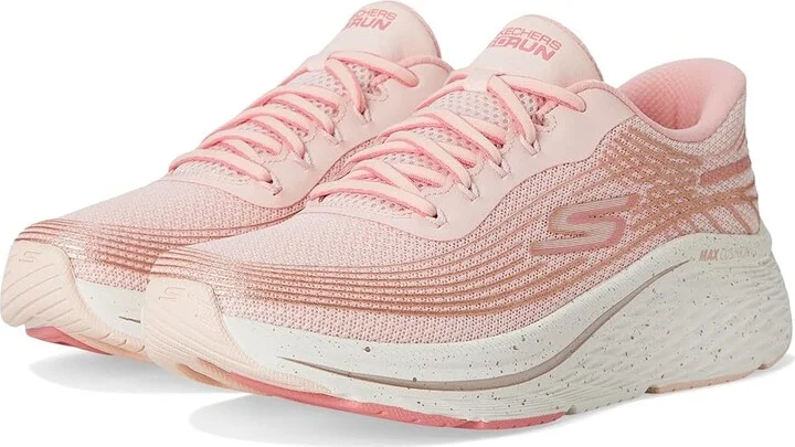 SKECHERS Max Cushioning Elite 2.0 Kaplan Hands Free Slip-Ins Women's Shoes Light Pink/Rose Gold : 11 B - Medium, Rubber/Textile